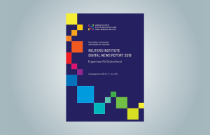 Cover Reuters Institute Digital News Report 2019