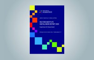 Cover des Arbeitspapiers "Für den Reuters Institute Digital News Report 2024 zur Nachrichtennutzung im internationalen Vergleich wurden zeitgleich Befragungen in 47 Ländern realisiert, um generelle Trends, aber auch nationale Besonderheiten erkennen zu können. Das HBI ist verantwortlich für die deutsche Teilstudie; es wird dabei von den Landesmedienanstalten und dem ZDF unterstützt. Cover des Arbeitspapiers "Reuters Report 2025"