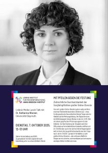 Poster announcing the event