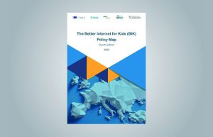 Cover der Publikation "Better Internet for Kids (BIK) Policy Map 2023"