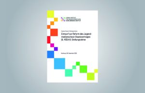 Deckblatt des Arbeitspapiers "Entwurf zur Reform des Jugendmedienschutz-Staatsvertrages (6. MÄStV): Stellungnahme"