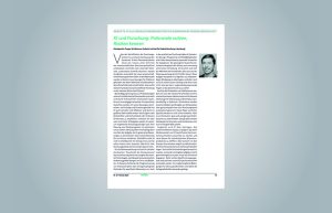Screenshot of the article by Dr. Gregor Wiedemann, AVISO, issue no. 81 (Fall 2025)