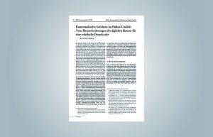 Publikation von Jan-Ole Harfst in der Sonderausgabe 1/2025 des Bonner Rechtsjournals.