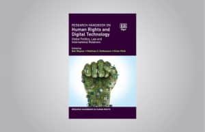 Cover der Publikation "Forschungshandbuch zu Menschenrechten und digitalen Technologien"